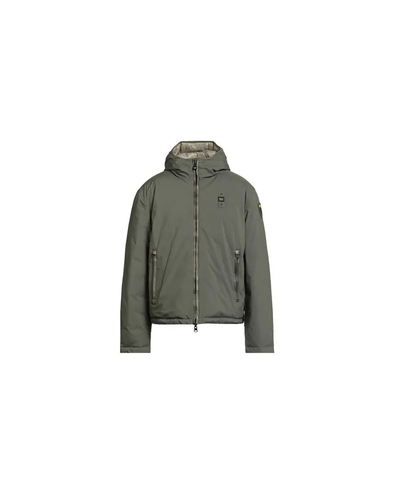 Blauer JACKEN & MÄNTEL - Pufferjacken & Daunenjackenauf YOOX.COM Militärgrün