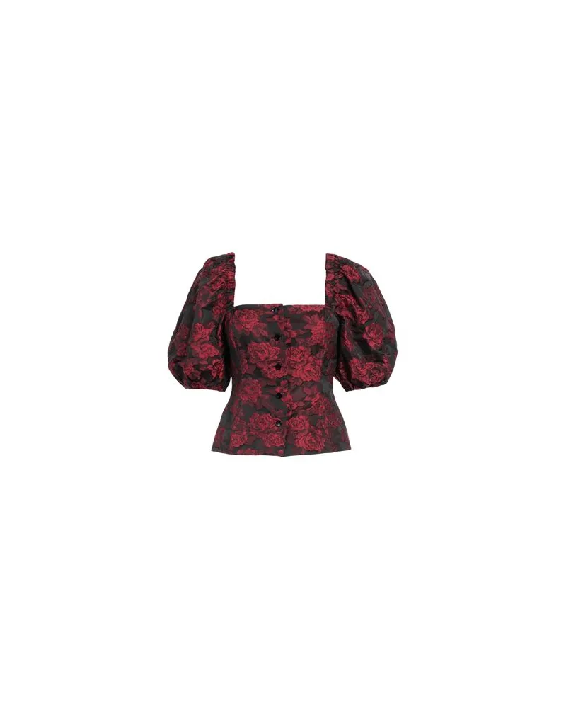 Ganni TOPS - Hemdenauf YOOX.COM Rot