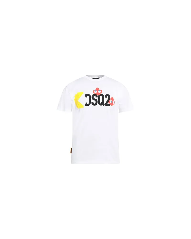 Dsquared2 TOPS - T-shirtsauf YOOX.COM Weiß