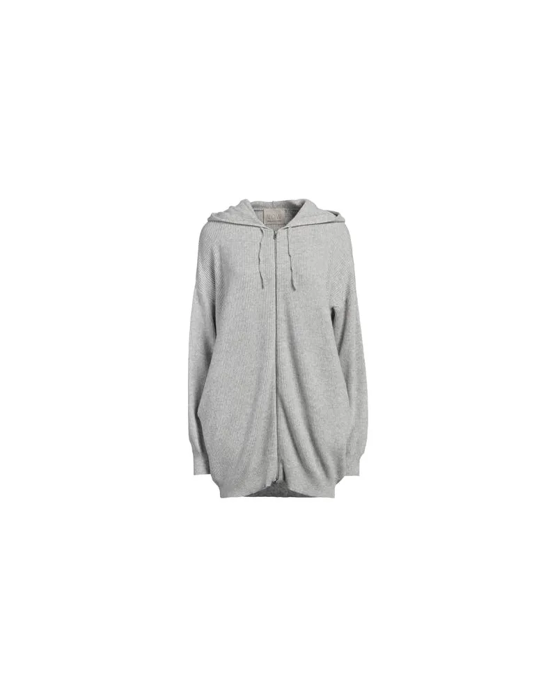 N.O.W. Andrea Rosati Cashmere STRICKWAREN - Strickjackenauf YOOX.COM Hellgrau