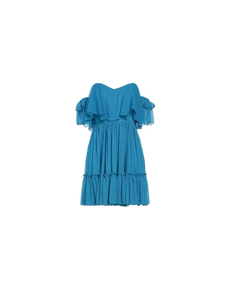 FELEPPA KLEIDER - Mini-Kleiderauf YOOX.COM Azurblau
