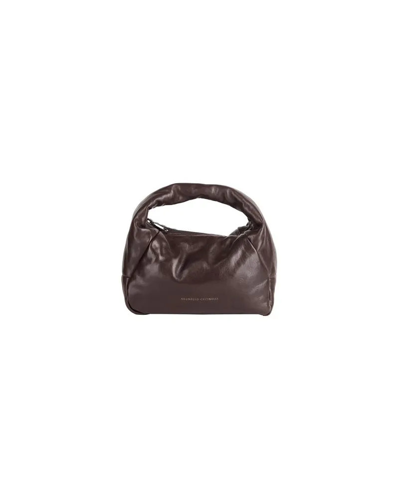 Brunello Cucinelli TASCHEN - Handtaschenauf YOOX.COM Dunkelbraun