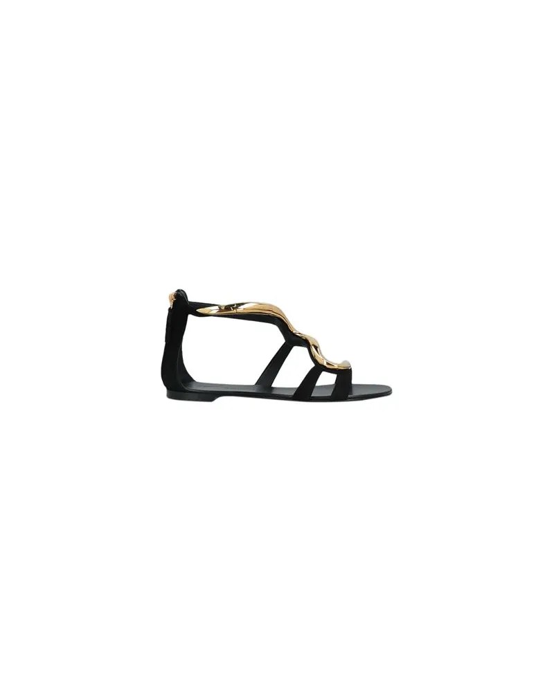 Giuseppe Zanotti SCHUHE - Sandalenauf YOOX.COM Schwarz