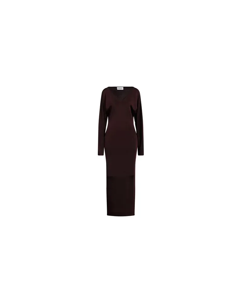 Lanvin KLEIDER - Midi-Kleiderauf YOOX.COM Bordeaux