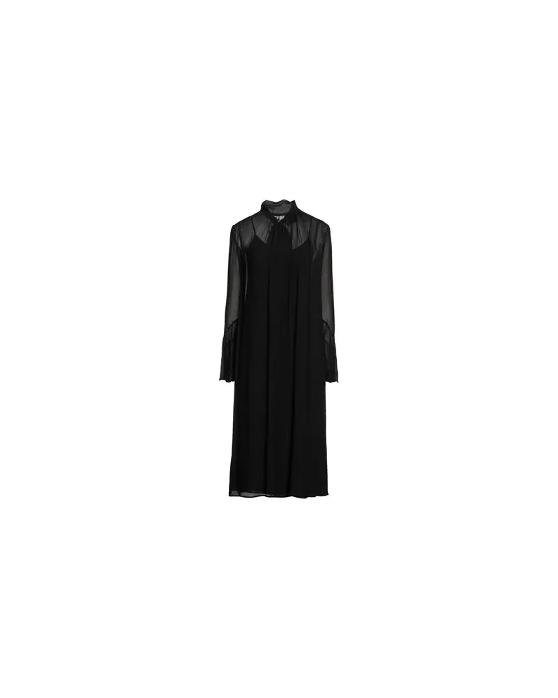 Isabelle Blanche KLEIDER - Midi-Kleiderauf YOOX.COM Schwarz