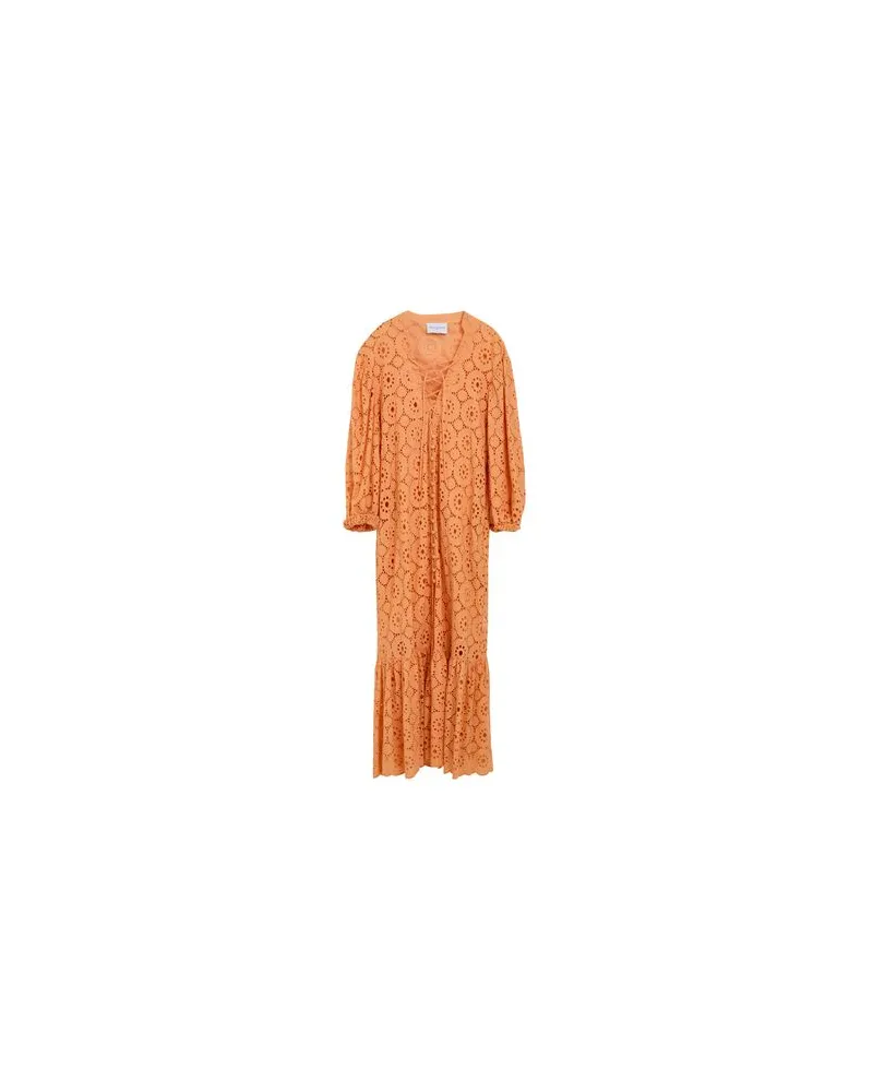 Isabelle Blanche KLEIDER - Midi-Kleiderauf YOOX.COM Orange