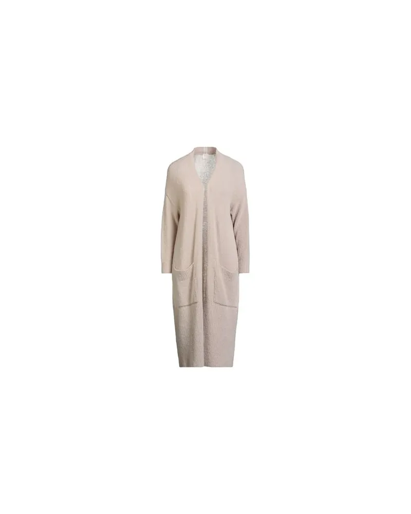 MARELLA MONOCHROME - STRICKWAREN - Strickjackenauf YOOX.COM Beige