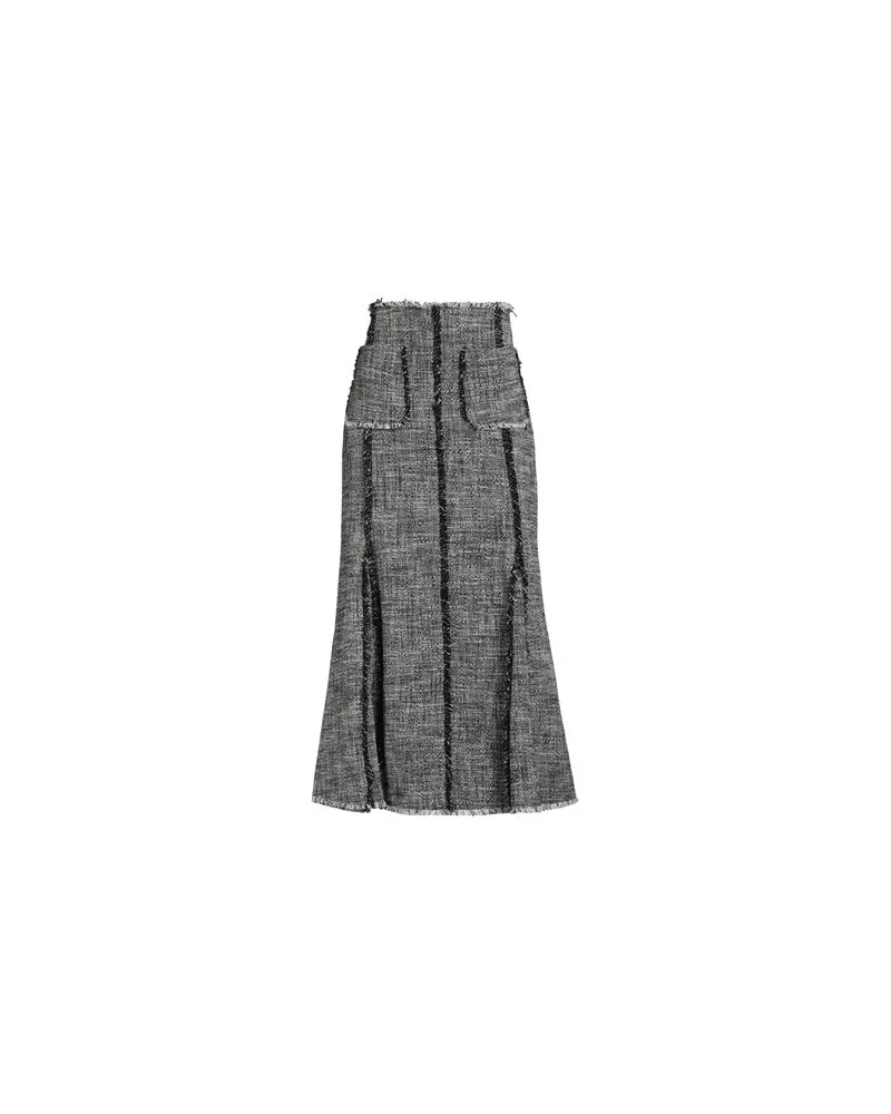 MSGM HOSEN & RÖCKE - Midi-Röckeauf YOOX.COM Schwarz