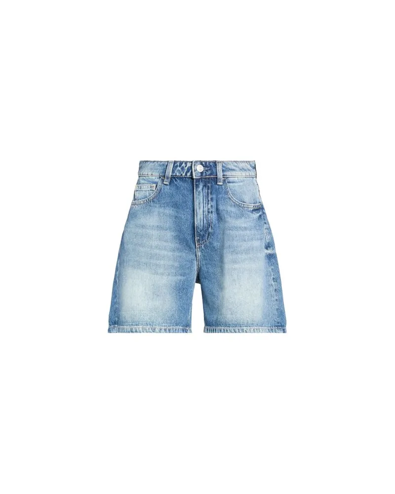 Guess HOSEN & RÖCKE - Jeansshortsauf YOOX.COM Blau