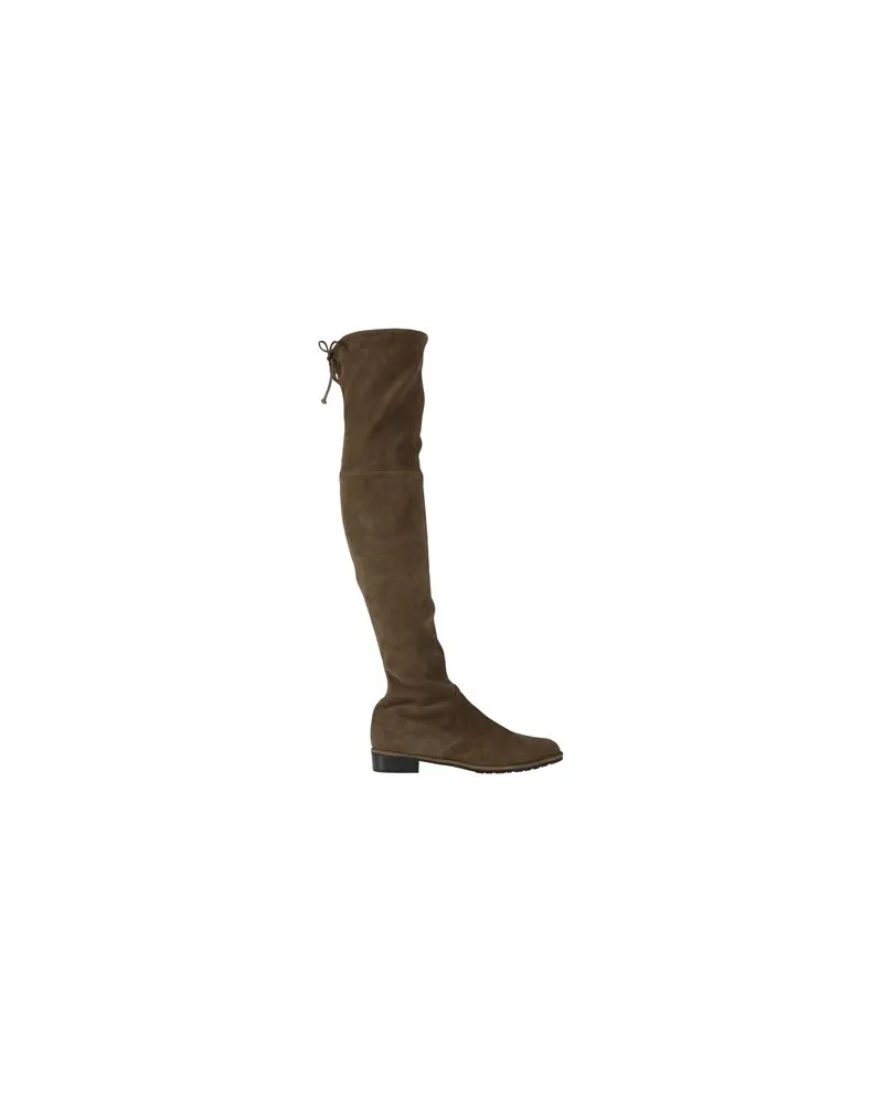 Stuart Weitzman SCHUHE - Stiefelauf YOOX.COM Khaki
