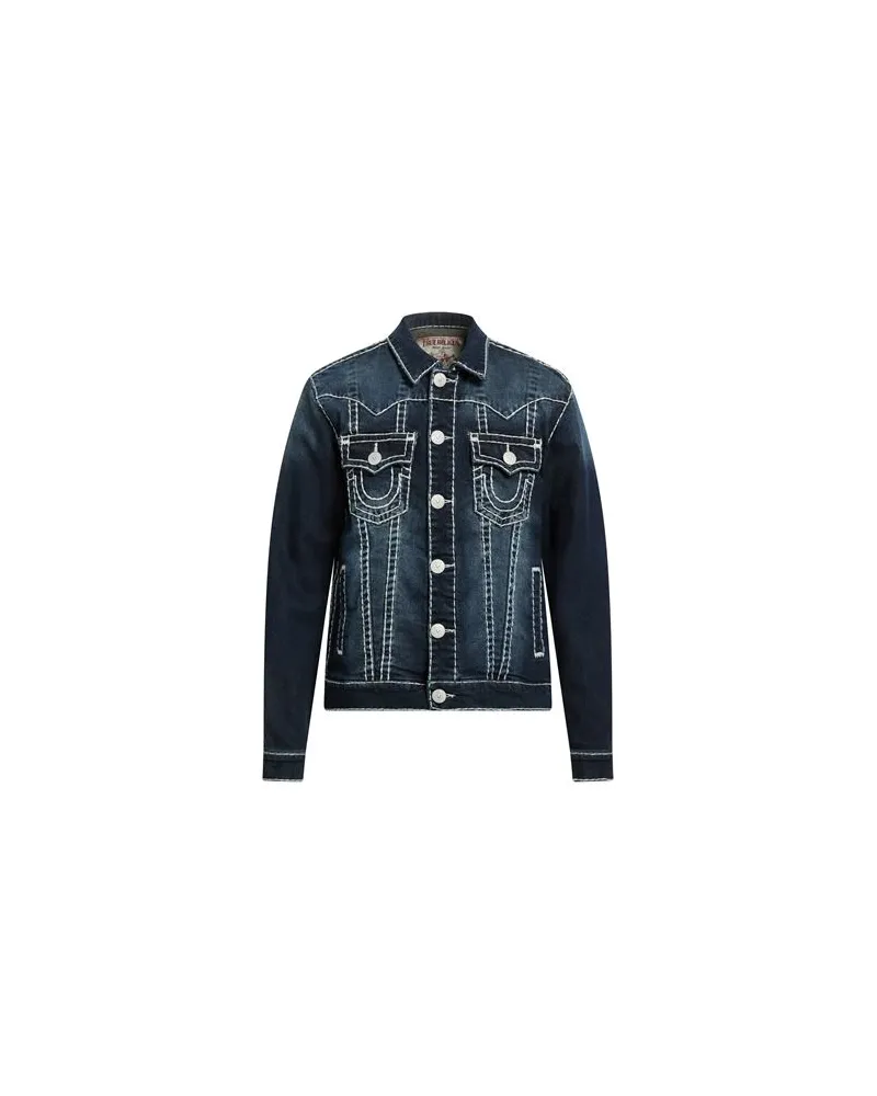 True Religion JACKEN & MÄNTEL - Jeansjacken/Mäntelauf YOOX.COM Blau