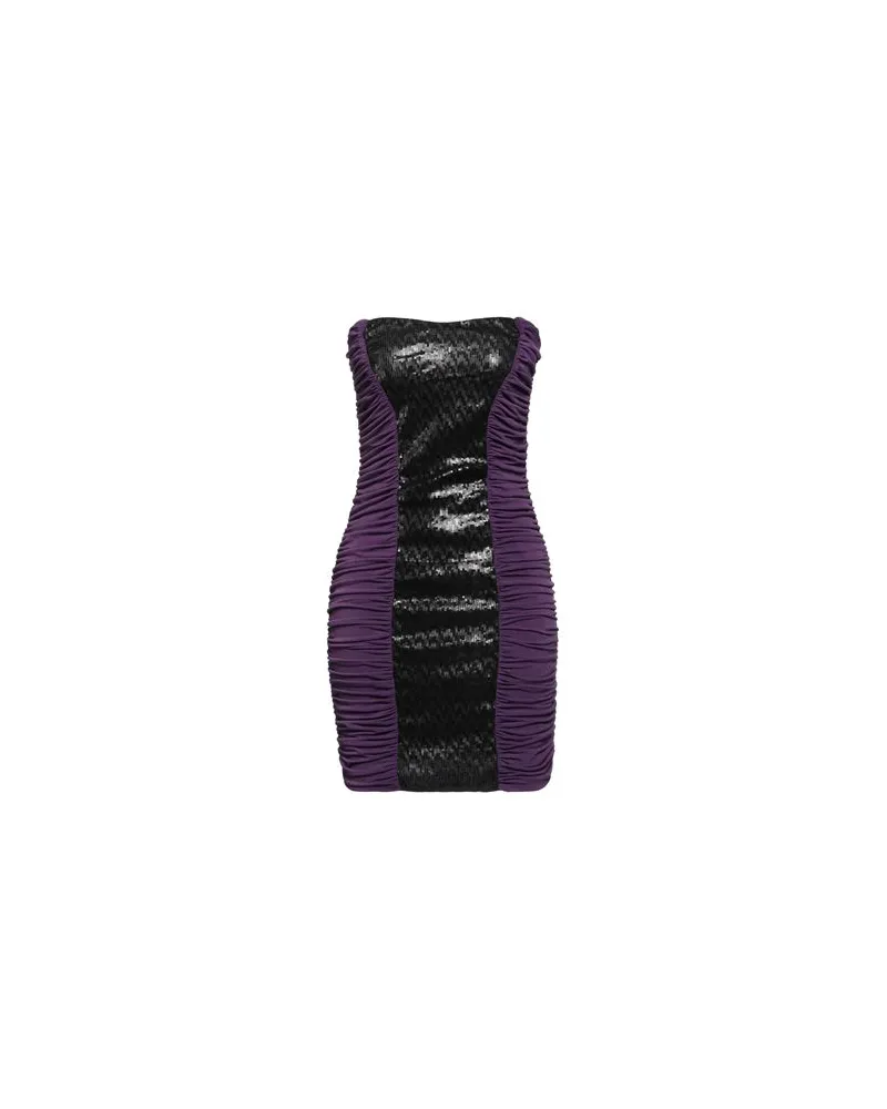KORALLINE KLEIDER - Mini-Kleiderauf YOOX.COM Dunkelviolett