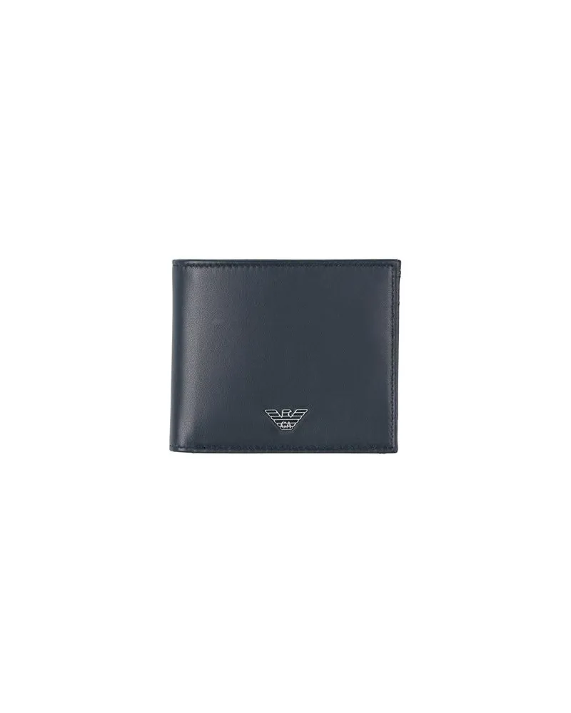 Emporio Armani Kleinlederwaren - Brieftaschenauf YOOX.COM Nachtblau