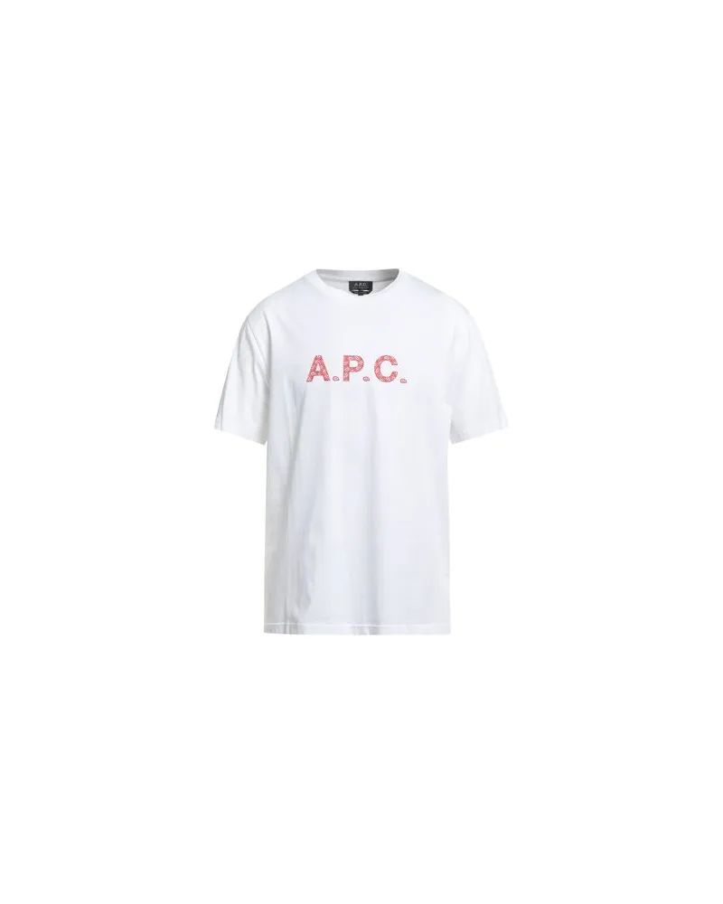 A.P.C. TOPS - T-shirtsauf YOOX.COM Weiß