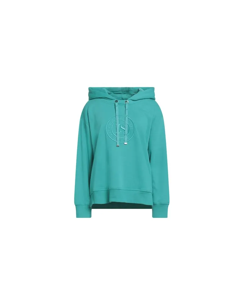 Luisa Spagnoli TOPS - Sweatshirtsauf YOOX.COM Tūrkis
