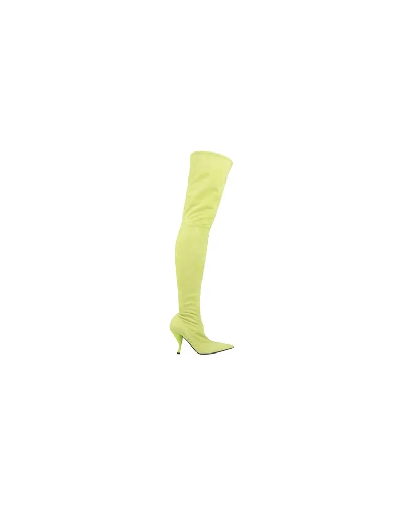 Sergio Rossi SCHUHE - Stiefelauf YOOX.COM Limettengrün