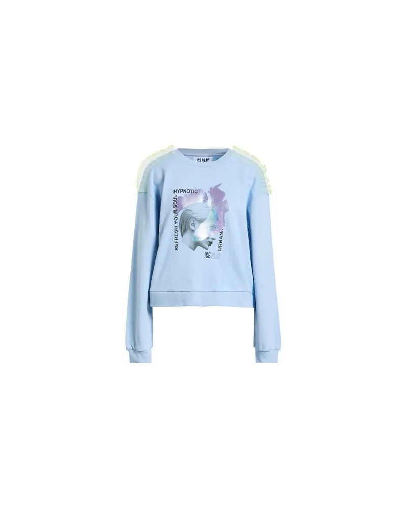 ICE PLAY TOPS - Sweatshirtsauf YOOX.COM Himmelblau