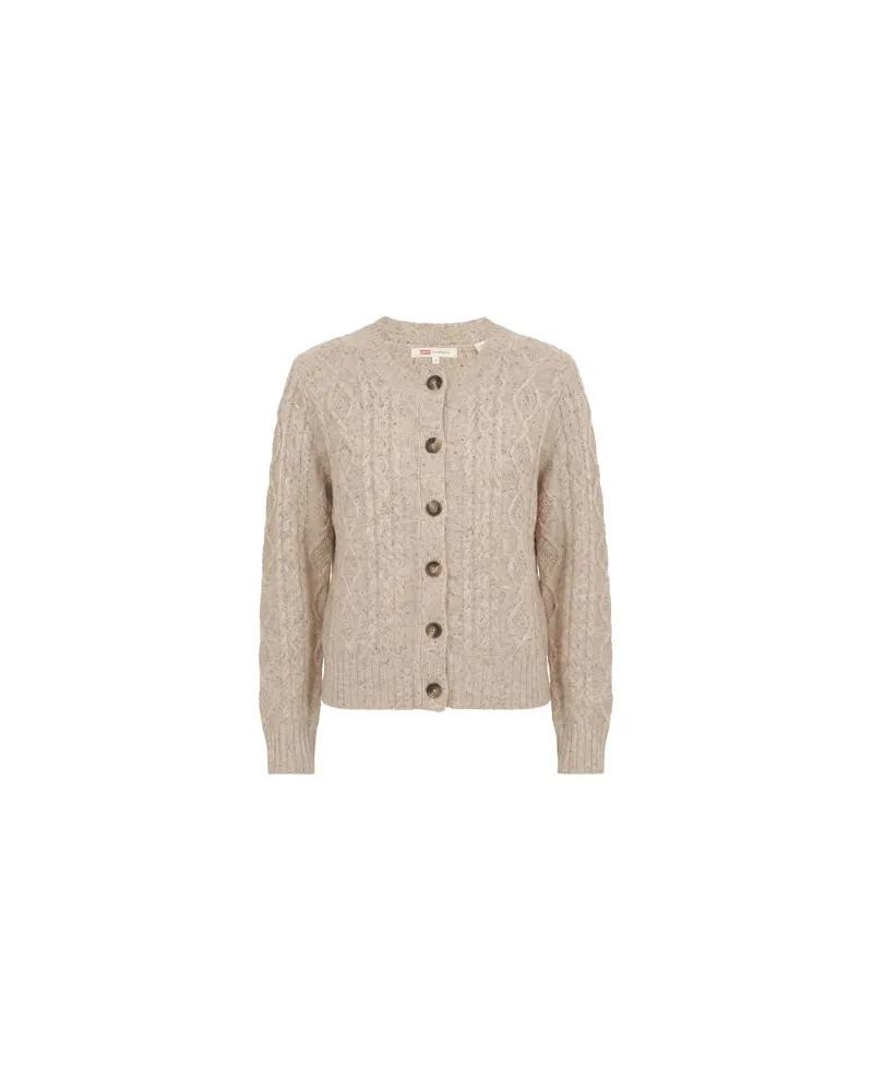 Levi's STRICKWAREN - Strickjackenauf YOOX.COM Beige