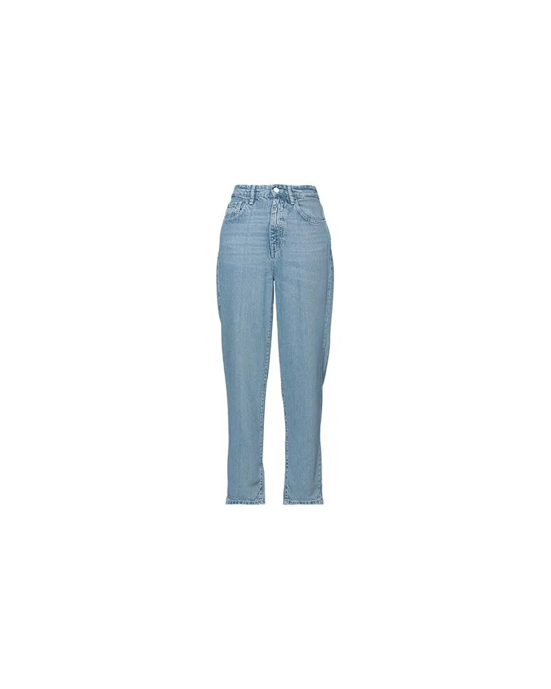 Guess HOSEN & RÖCKE - Jeanshosenauf YOOX.COM Blau