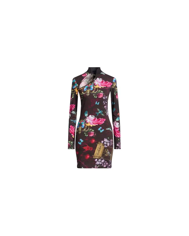 Versace Jeans KLEIDER - Mini-Kleiderauf YOOX.COM Braungrau
