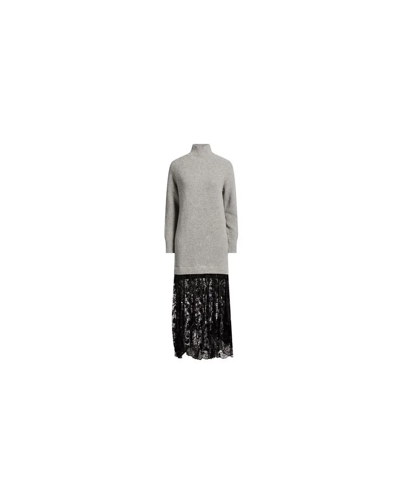 Ermanno Scervino KLEIDER - Maxi-Kleiderauf YOOX.COM Grau