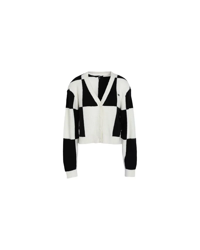 Vans WAFFLE KNIT RELAX CARDIGAN  - STRICKWAREN - Strickjackenauf YOOX.COM Elfenbein