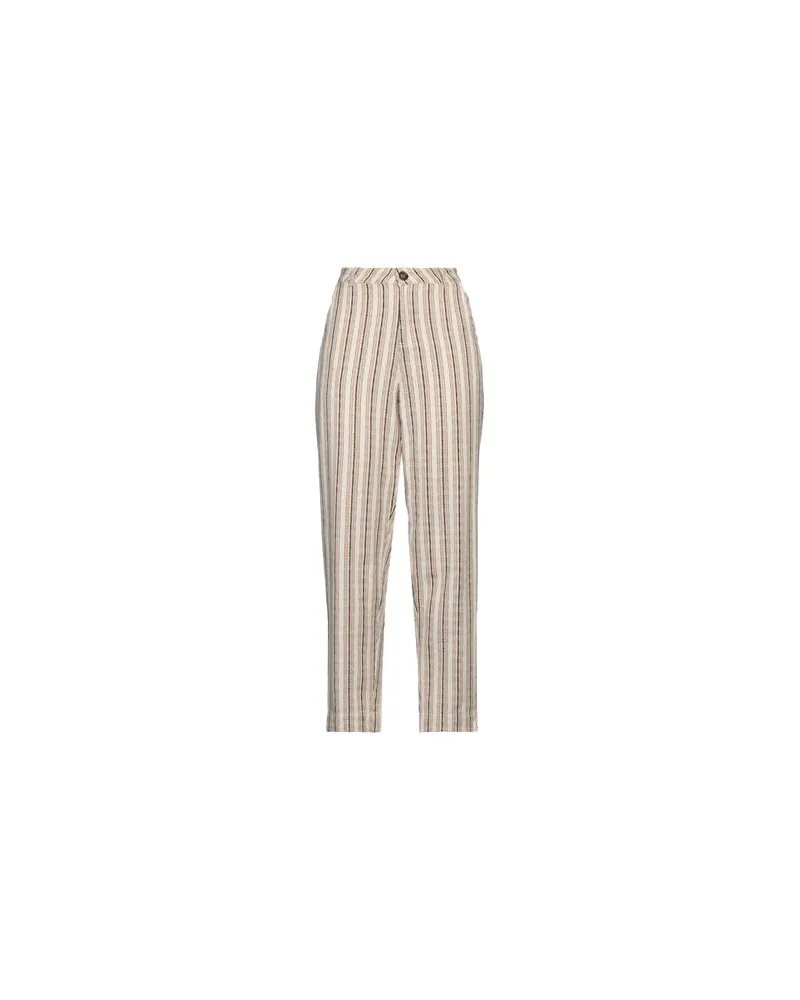 MKT Studio HOSEN & RÖCKE - Hosenauf YOOX.COM Cremeweiß