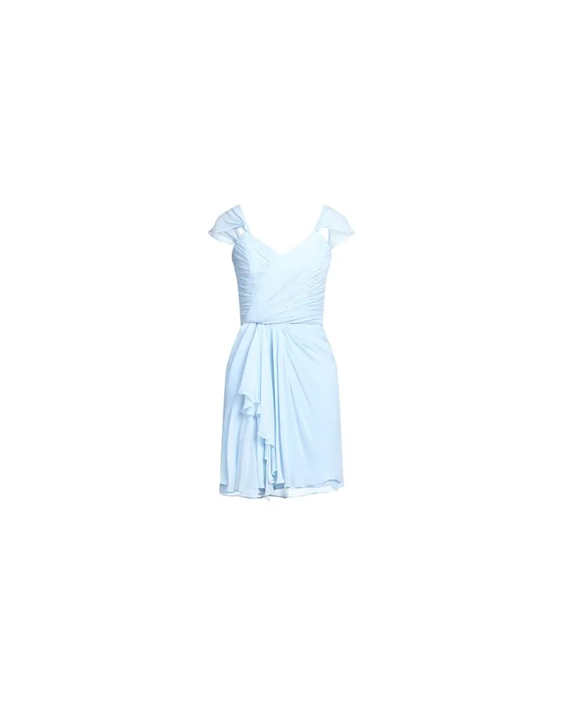 COSTARELLOS KLEIDER - Mini-Kleiderauf YOOX.COM Himmelblau
