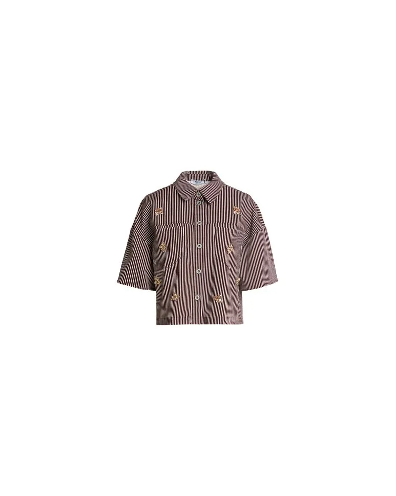 Please TOPS - Hemdenauf YOOX.COM Braun