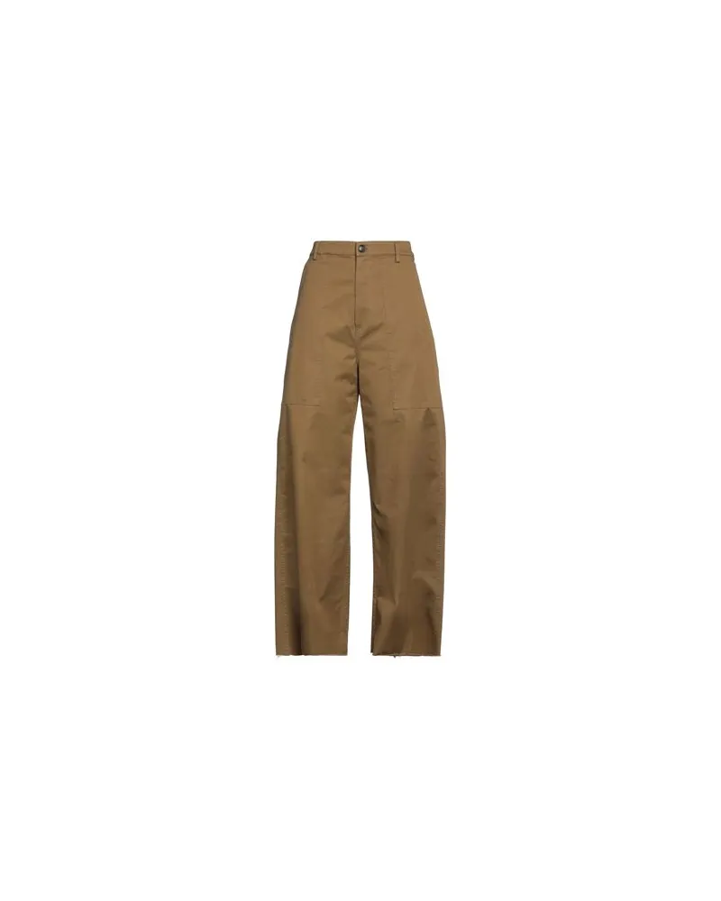 Semicouture HOSEN & RÖCKE - Hosenauf YOOX.COM Militärgrün