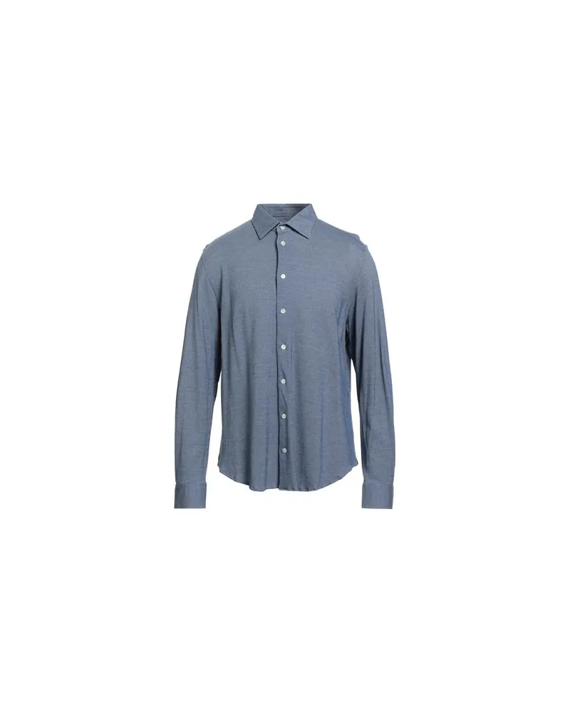 Emporio Armani TOPS - Hemdenauf YOOX.COM Blau