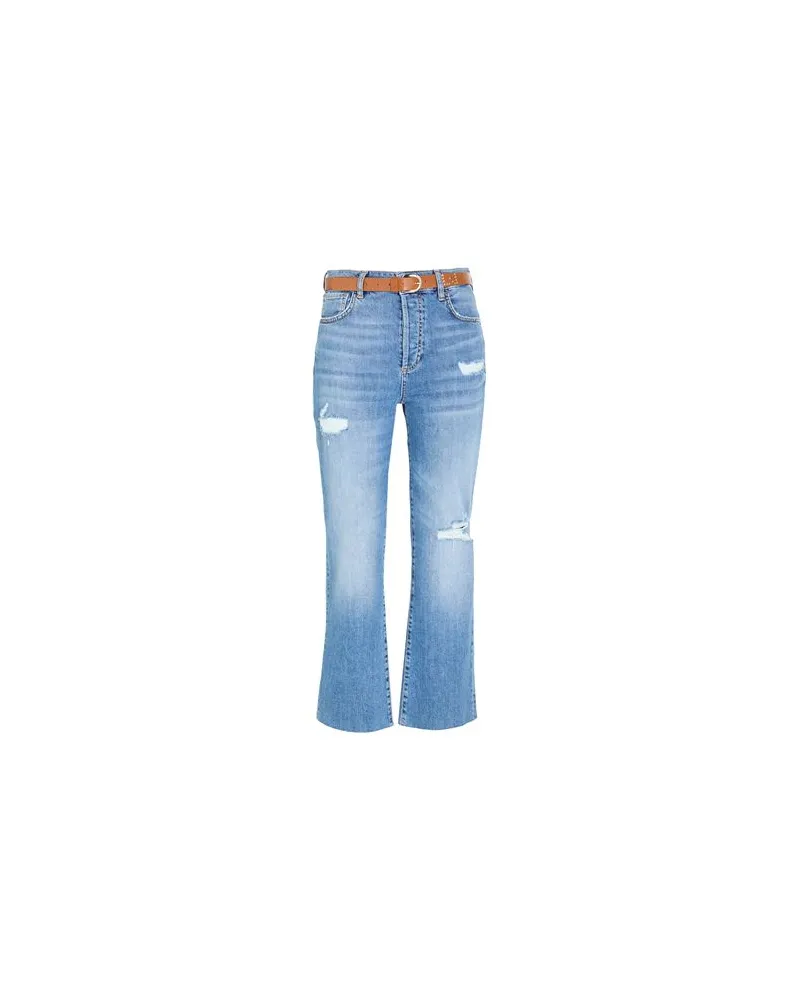 Liu Jo BETTER DENIM - HOSEN & RÖCKE - Jeanshosenauf YOOX.COM Blau