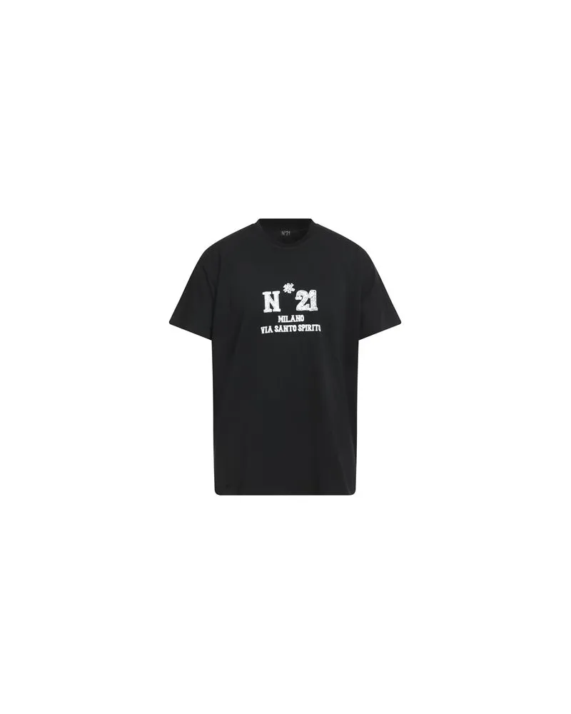 N° 21 TOPS - T-shirtsauf YOOX.COM Schwarz