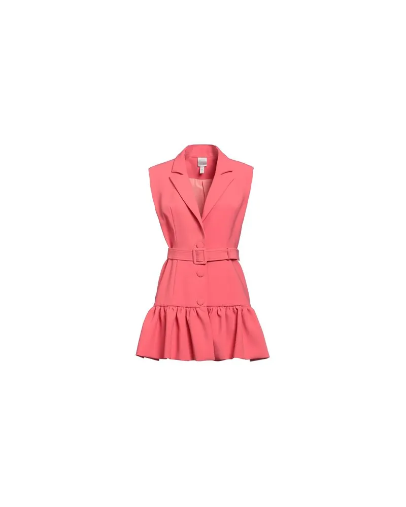 Huishan Zhang KLEIDER - Mini-Kleiderauf YOOX.COM Koralle