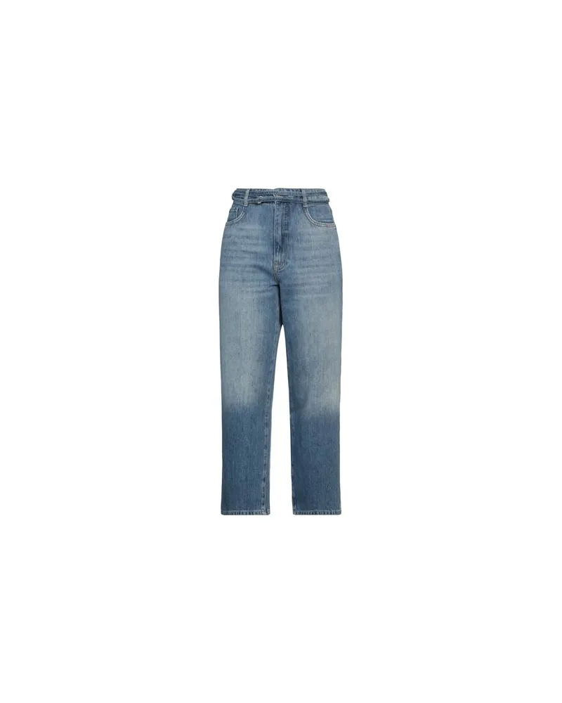 Patrizia Pepe HOSEN & RÖCKE - Jeanshosenauf YOOX.COM Blau