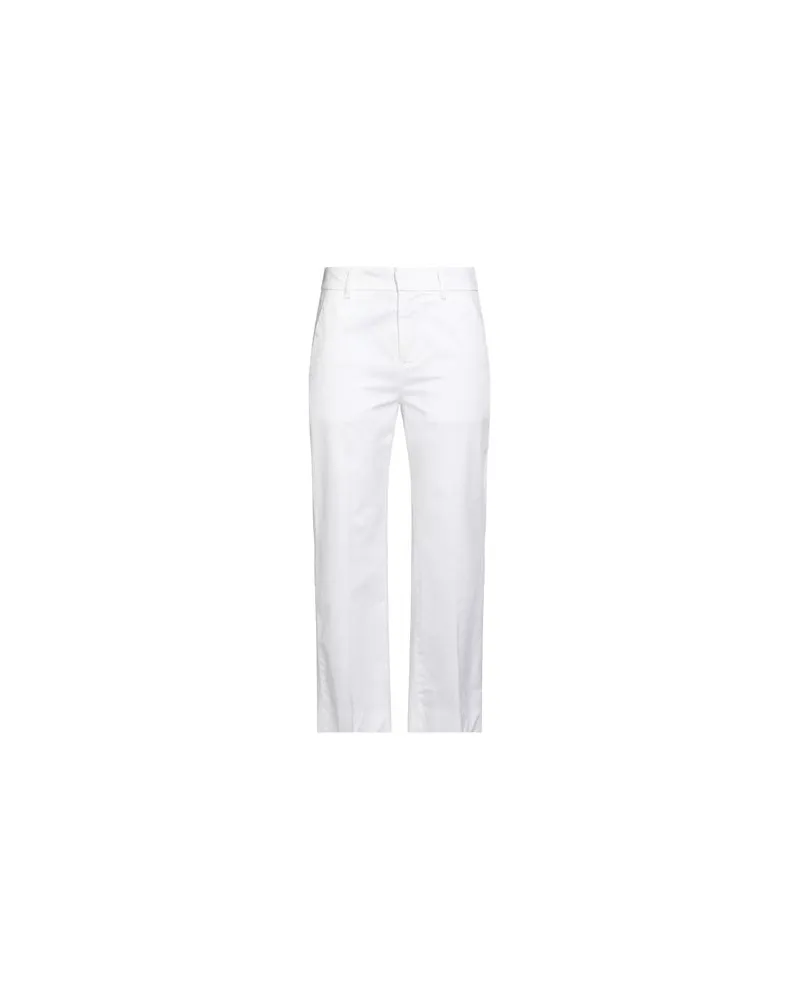 Dondup HOSEN & RÖCKE - Hosenauf YOOX.COM Weiß