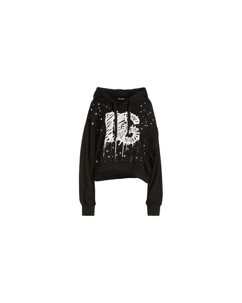 Dolce & Gabbana TOPS - Sweatshirtsauf YOOX.COM Schwarz