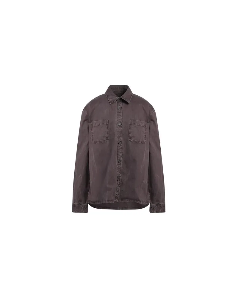 John Varvatos TOPS - Jeanshemdenauf YOOX.COM Pflaume
