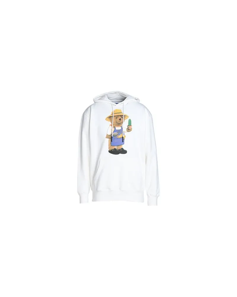 Market BOTANICAL BEAR HOODIE  - TOPS - Sweatshirtsauf YOOX.COM Weiß