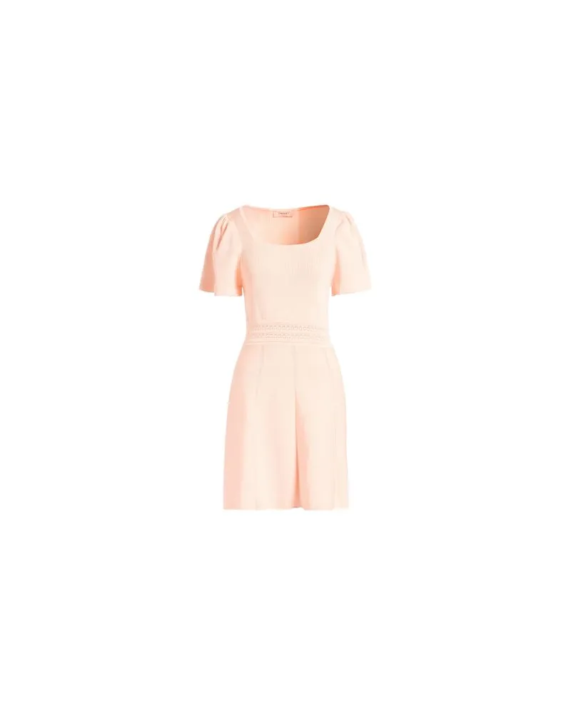 Twin-Set KLEIDER - Mini-Kleiderauf YOOX.COM Lachs