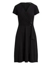 Ralph Lauren Midi-Kleid Schwarz