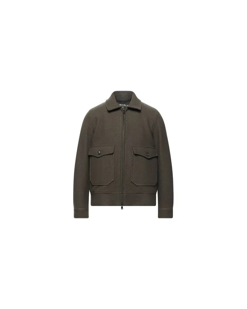 CIRCOLO 1901 JACKEN & MÄNTEL - Mäntelauf YOOX.COM Militärgrün