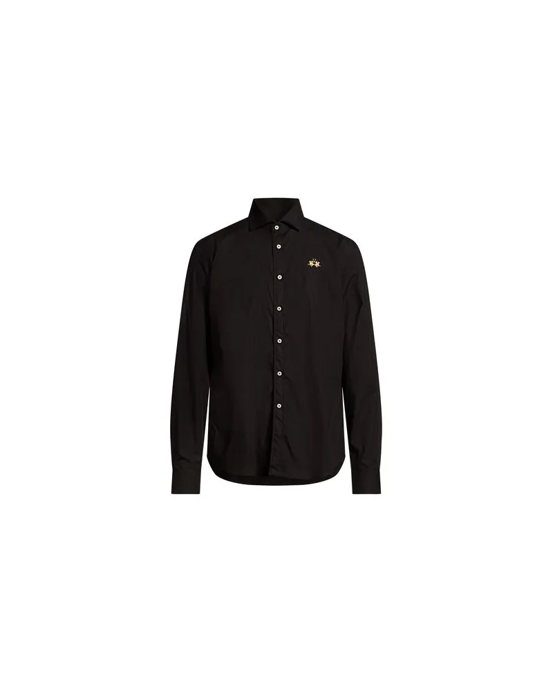 La Martina TOPS - Hemdenauf YOOX.COM Schwarz