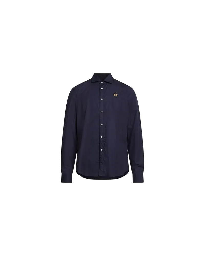 La Martina TOPS - Hemdenauf YOOX.COM Nachtblau
