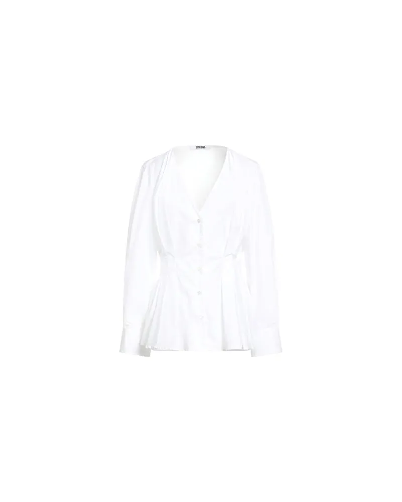 Mauro Grifoni TOPS - Hemdenauf YOOX.COM Weiß