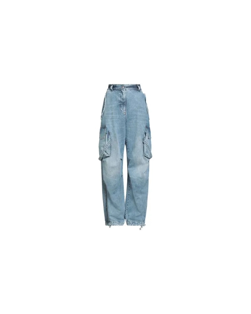MSGM HOSEN & RÖCKE - Jeanshosenauf YOOX.COM Blau