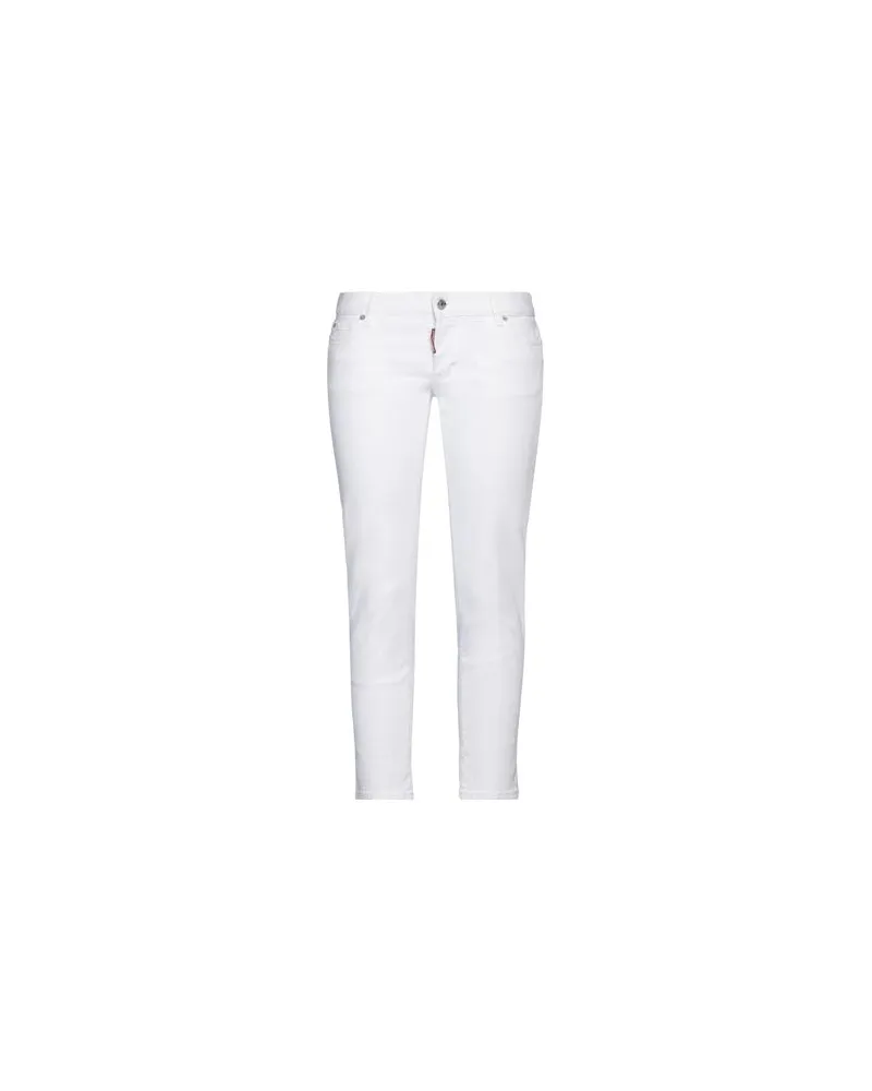 Dsquared2 HOSEN & RÖCKE - Jeanshosenauf YOOX.COM Weiß