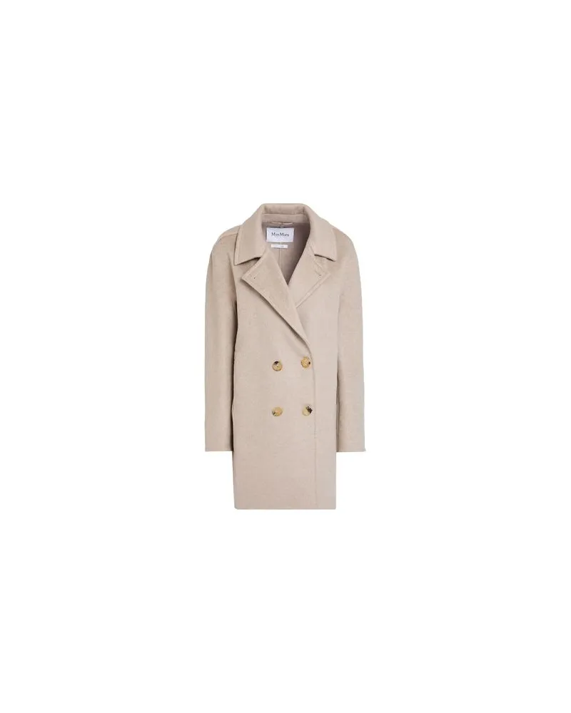 Max Mara JACKEN & MÄNTEL - Mäntelauf YOOX.COM Beige