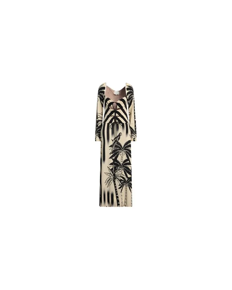 Johanna Ortiz KLEIDER - Maxi-Kleiderauf YOOX.COM Beige