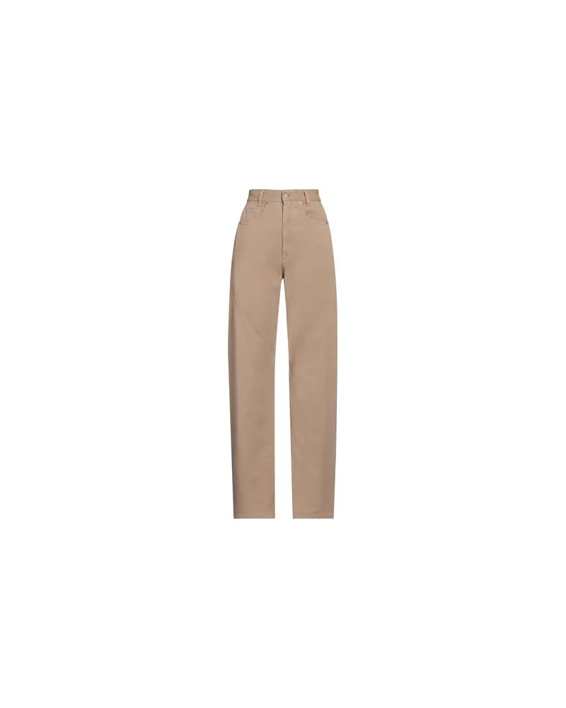 Maison Margiela HOSEN & RÖCKE - Jeanshosenauf YOOX.COM Beige